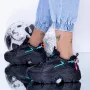 Pantofi Sport Dama cu Platforma WL118 Negru » Reina.Ro
