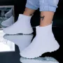 Pantofi Sport Dama YKQ258 Alb » Reina.Ro