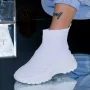 Pantofi Sport Dama YKQ258 Alb » Reina.Ro