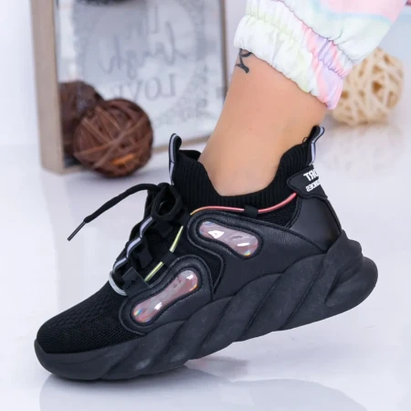 Pantofi Sport Dama XJ33 Negru » Reina.Ro