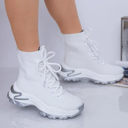 Pantofi Sport Dama WL177 Alb » Reina.Ro
