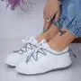 Pantofi Sport Dama XJ16 Alb » Reina.Ro