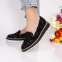 Pantofi Casual Dama L57 Negru » Reina.Ro