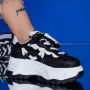 Pantofi Sport Dama cu Platforma WL239 Negru » Reina.Ro