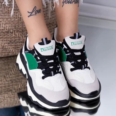 Pantofi Sport Dama WL250 Verde » Reina.Ro