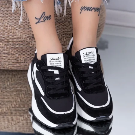 Pantofi Sport Dama WL251 Negru » Reina.Ro