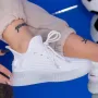 Pantofi Sport Dama XJ50 Alb » Reina.Ro