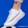 Pantofi Sport Dama XJ50 Alb » Reina.Ro