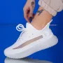 Pantofi Sport Dama XJ50 Alb » Reina.Ro