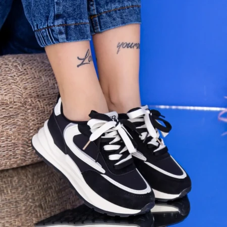 Pantofi Sport Dama WL256 Negru » Reina.Ro