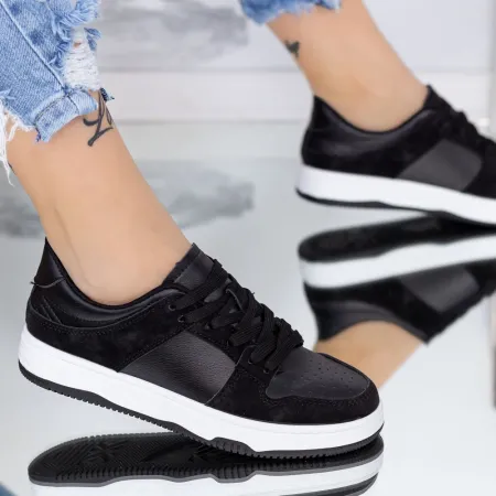 Pantofi Sport Dama WL237 Negru » Reina.Ro
