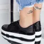 Pantofi Sport Dama WL237 Negru » Reina.Ro