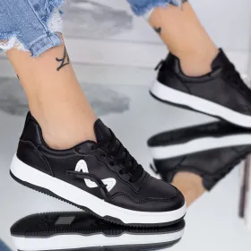 Pantofi Sport Dama WL261 Negru » Reina.Ro