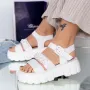 Sandale Dama WL217 Alb » Reina.Ro