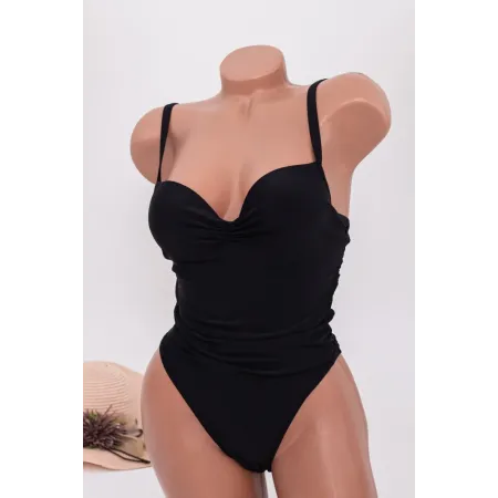 Costum de Baie Dama intreg Y06 Negru » Reina.Ro