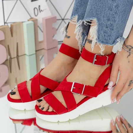 Sandale Dama HXS27 Rosu » Reina.Ro