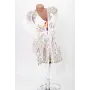 Rochie de Plaja 203-1 Alb » Reina.ro