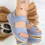 Sandale Dama YSD2 Albastru » Reina.Ro