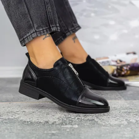 Pantofi Casual Dama 2BQ2 Negru » Reina.Ro