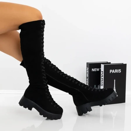 Cizme Dama MX362 Negru » Reina.Ro