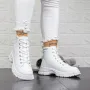 Ghete Dama 2N18 Alb » Reina.Ro