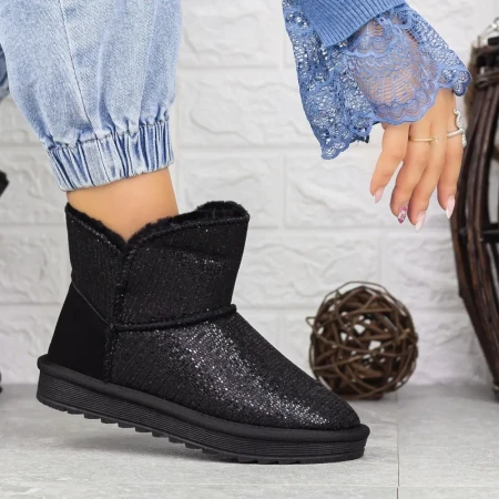 Ghete UG Dama 2N1 Negru » Reina.Ro