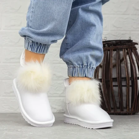 Ghete UG Dama 2N3 Alb » Reina.Ro