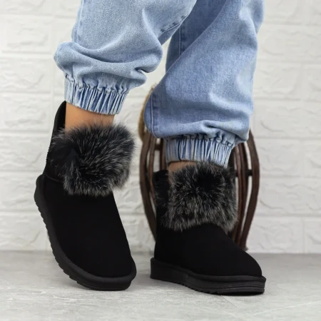 Ghete UG Dama 2N3 Negru-Gri » Reina.Ro