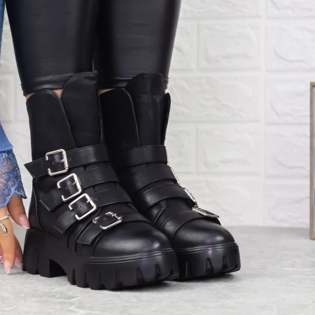 Ghete Dama 2MX381 Negru » Reina.Ro