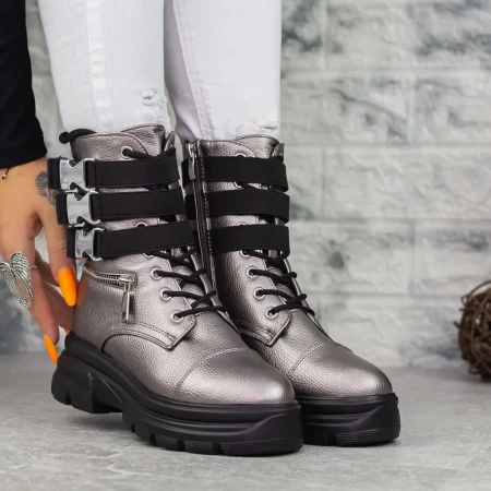 Ghete Dama 2MX367 Guncolor » Reina.Ro