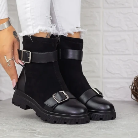 Ghete Dama 2MX377 Negru » Reina.Ro