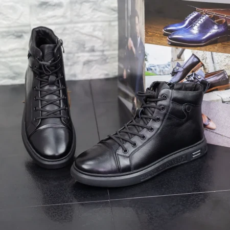 Ghete Barbati 8662-1 Negru » Reina.Ro