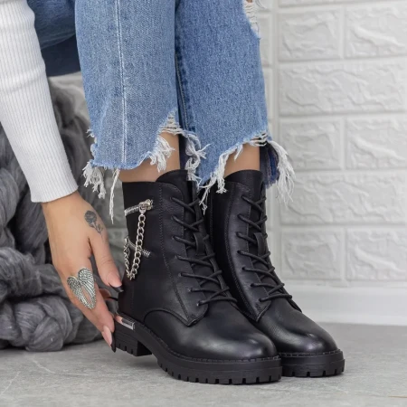 Ghete Dama 2MX507 Negru » Reina.Ro