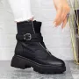 Ghete Dama cu Platforma 2MX513 Negru » Reina.Ro