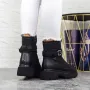Ghete Dama cu Platforma 2MX513 Negru » Reina.Ro