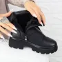 Ghete Dama cu Platforma 2MX513 Negru » Reina.Ro