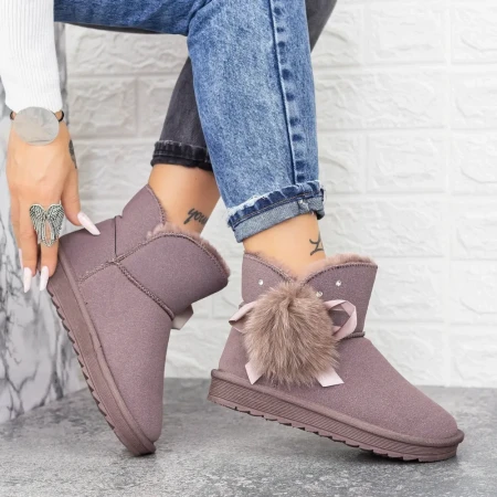 Ghete UG Dama 2N12 Champagne-Roz » Reina.Ro