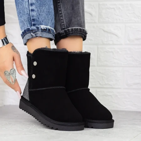 Ghete UG Dama 2G5 Negru » Reina.Ro