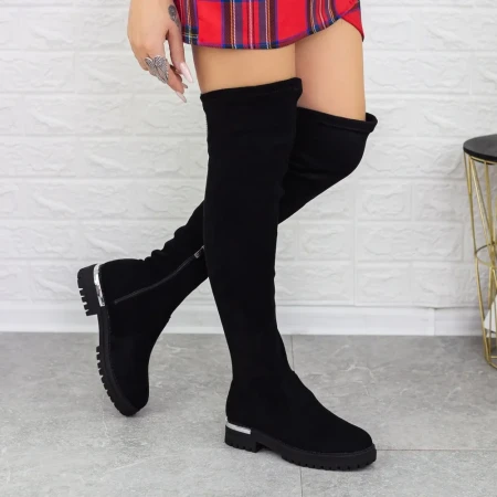 Cizme Dama 2MX525 Negru » Reina.Ro
