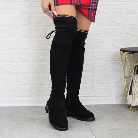 Cizme Dama 2W5 Negru » Reina.Ro