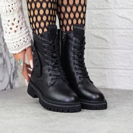 Ghete Dama 2W318 Negru » Reina.Ro