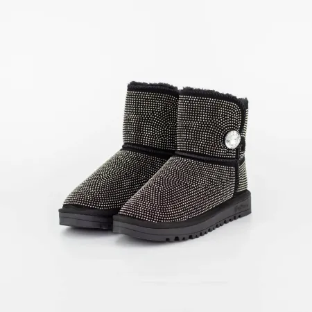 Ghete UG Dama 2W325 Negru-Guncolor » Reina.Ro