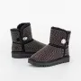 Ghete UG Dama 2W325 Negru-Guncolor » Reina.Ro