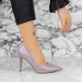 Pantofi Stiletto 2YZ5 Mov » Reina.Ro