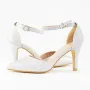 Pantofi Stiletto 2YXD66 Argintiu » Reina.Ro