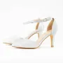 Pantofi Stiletto 2YXD66 Argintiu » Reina.Ro