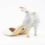 Pantofi Stiletto 2YXD66 Argintiu » Reina.Ro