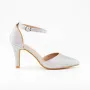 Pantofi Stiletto 2YXD66 Argintiu » Reina.Ro