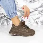 Pantofi Sport Dama 2WL86 Kaki » Reina.Ro