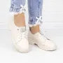 Pantofi Casual Dama 23726 Crem » Reina.Ro